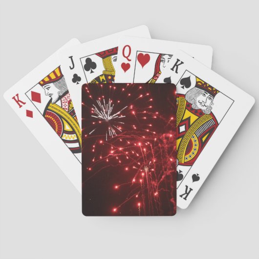 Vuurwerk Speelkaarten (Achterkant)