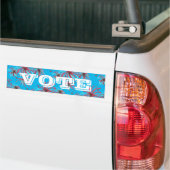 Vuurwerk STEMMING VS Presidentiële Verkiezingsdag Bumpersticker (Op Truck)