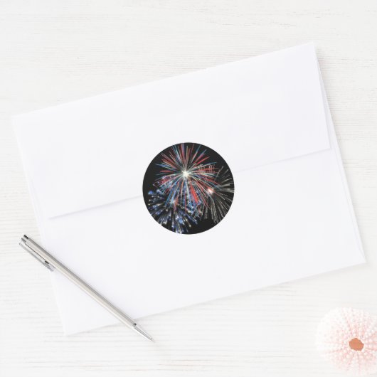 VUURWERK STICKERS (Envelop)