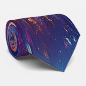 Vuurwerk stropdas (Opgerold)