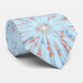 Vuurwerk - Stropdas van 4 juli (Opgerold)