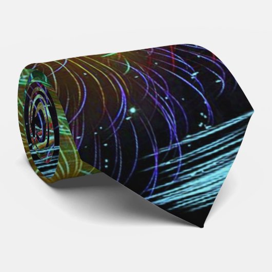 Vuurwerk - Stropdas van 4 juli (Opgerold)