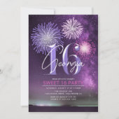 Vuurwerk Sweet 16 Paars ID984 (Voorkant)