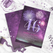 Vuurwerk Sweet 16 Paars ID984