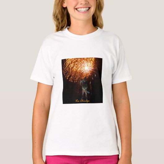 Vuurwerk T-shirt (Voorkant)