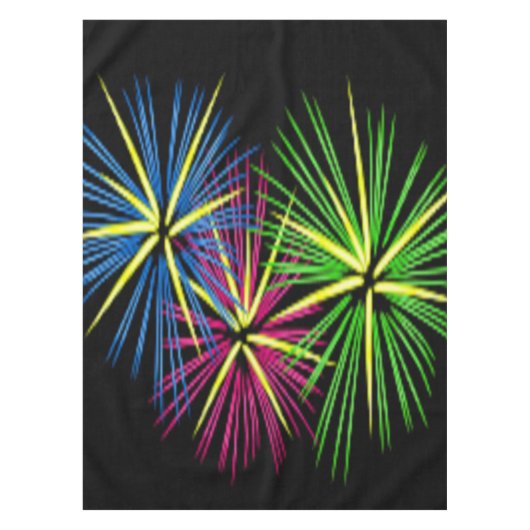 VUURWERK TAFELKLEED (Voorkant)