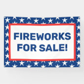 Vuurwerk te koop Banner (Horizontaal)