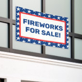 Vuurwerk te koop Banner (Buitenkant Gebouw)