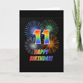 *VUURWERK TER ERE VAN JOU** VOOR KINDEREN KAART (Voorkant)