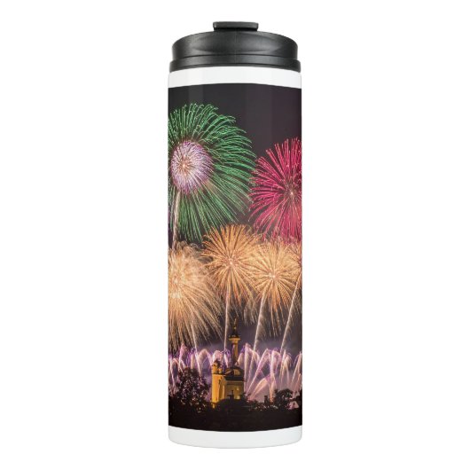 vuurwerk thermosbeker (Voorkant)