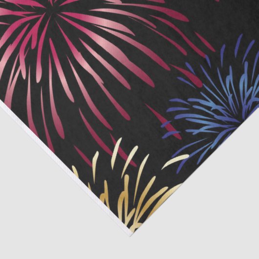 Vuurwerk Tissuepapier (Detail)