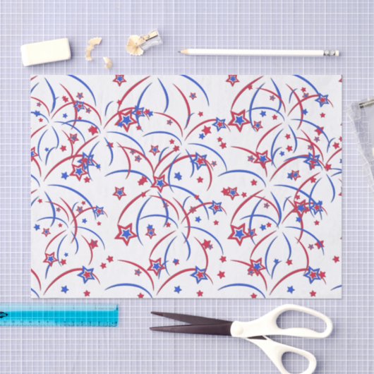 Vuurwerk Tissuepapier (Craft)