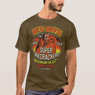 Vuurwerk TShirtRed Devil Super Firecrackers 98 TS T-shirt