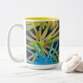 Vuurwerk Tweekleurige Koffiemok