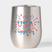Vuurwerk USA Patriottisch Rood Wit Blauw (Voorkant)