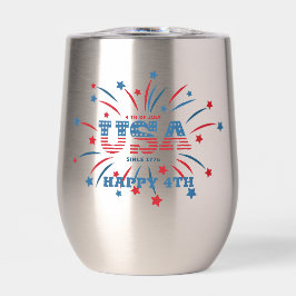 Vuurwerk USA Patriottisch Rood Wit Blauw