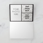 Vuurwerk van 4 juli in Blauw 3 foto Kaart (Binnen)