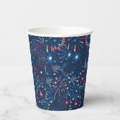 Vuurwerk van 4 juli papieren bekers (Links)