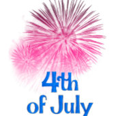 Vuurwerk van 4 juli t-shirt