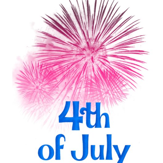 Vuurwerk van 4 juli t-shirt