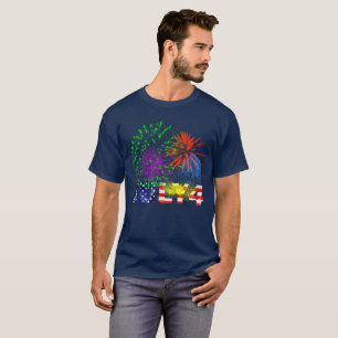 Vuurwerk van 4 juli t-shirt