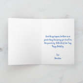 Vuurwerk van de klap en de Blauwe Jongen van 8th B Kaart (Binnen)