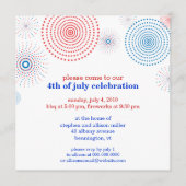 Vuurwerk van de vierde partij kaart (Voorkant)