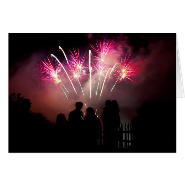 Vuurwerk van het gezin (Voorkant Horizontaal)