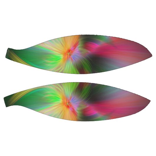 Vuurwerk van kleuren - fractale kunst basketbal (Panelen)