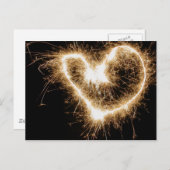 Vuurwerk van Liefde Briefkaart (Voorkant / Achterkant)