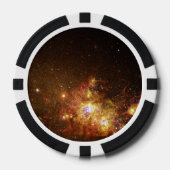 Vuurwerk van Star Formation Yellow | Poker Chips (Voorkant)