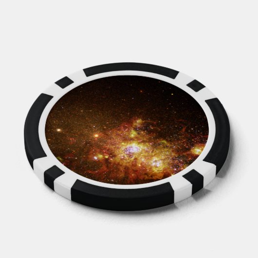 Vuurwerk van Star Formation Yellow | Poker Chips (Enkel)