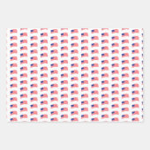 Vuurwerk Verenigde Staten van juli Inpakpapier Vel (Voorkant 2)