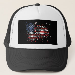 Vuurwerk Verenigde Staten van juli Trucker Pet