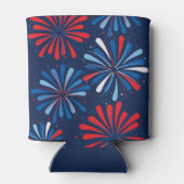 Vuurwerk Vierde juli BBQ Blikjeskoeler (Achterkant)