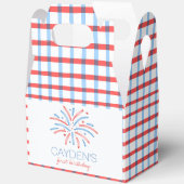 Vuurwerk Vierde Juli Verjaardag Bedankdoosjes (Open)