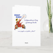 Vuurwerk vierde van de Kaart van Juli (Achterkant)