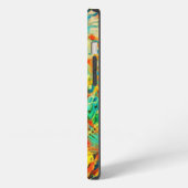 Vuurwerk Viering Kunst Abstract Regenboog iPhone Hoesje (Linkerkant)