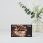 Vuurwerk Visitekaartje (Staand voorkant)