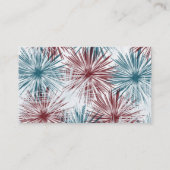 Vuurwerk Visitekaartje (Achterkant)