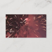 Vuurwerk Visitekaartjes (Voorkant)