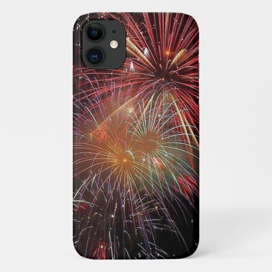 Vuurwerk vonken nieuwjaar Case-Mate iPhone case (Achterkant)