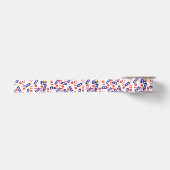 Vuurwerk voor 4 juli satijnen lint (Voorkant)