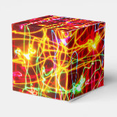 Vuurwerk voor feestmaal bedankdoosjes (Achterkant)