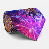 Vuurwerk voor het Stropdas van mannen (Opgerold)