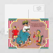 Vuurwerk voor kinderen briefkaart (Voorkant / Achterkant)