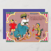 Vuurwerk voor kinderen kaart (Voorkant / Achterkant)