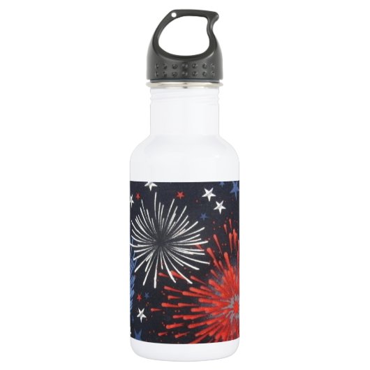 Vuurwerk Waterfles (Voorkant)