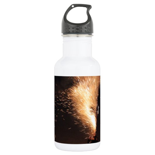 Vuurwerk Waterfles (Voorkant)