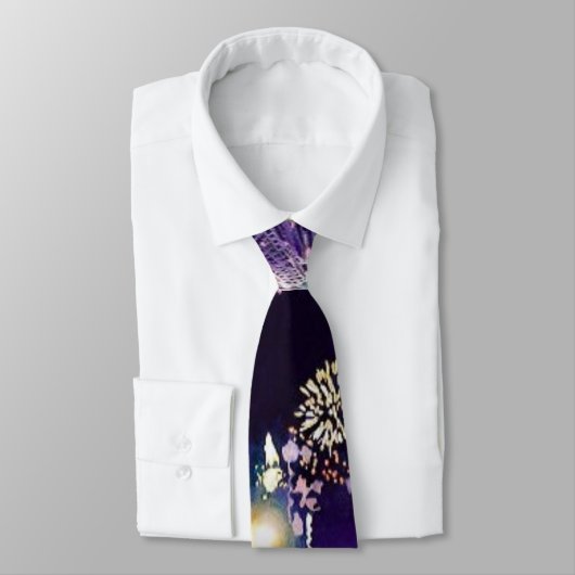 Vuurwerk Waterverf kunst Stropdas (Gebonden)